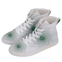 Spirograph Pattern Women s Hi-Top Skate Sneakers