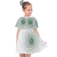 Spirograph Pattern Kids  Sailor Dress