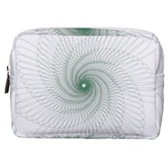 Spirograph Pattern Make Up Pouch (Medium)