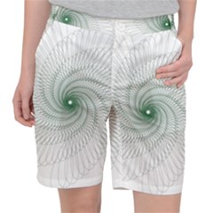 Spirograph Pattern Pocket Shorts