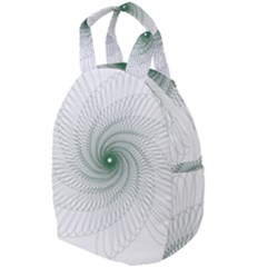 Spirograph Pattern Travel Backpacks