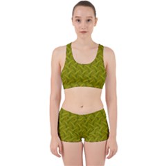 Autumn Leaves Pattern Work It Out Gym Set by LoolyElzayat