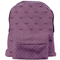 Plum Bow Design Giant Full Print Backpack by WensdaiAmbrose