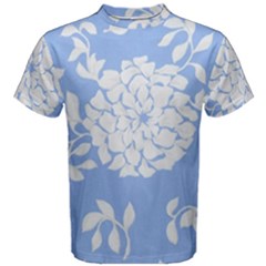 White Dahlias Men s Cotton Tee