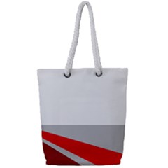 Lift Off Full Print Rope Handle Tote (small)