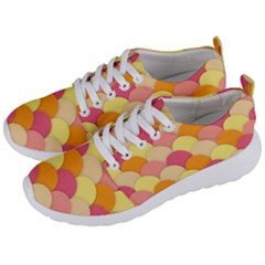 Scallop Fish Scales Scalloped Rainbow Men s Lightweight Sports Shoes