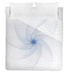 Spirograph Pattern Geometric Duvet Cover Double Side (queen Size) by Mariart