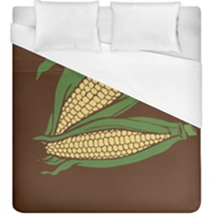 Sweet Corn Maize Vegetable Duvet Cover (king Size) by Alisyart