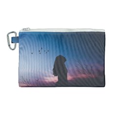 At Dusk Canvas Cosmetic Bag (large) by WensdaiAmbrose
