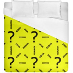 Crime Investigation Police Duvet Cover (king Size)