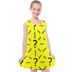 Crime Investigation Police Kids  Cross Back Dress by Alisyart