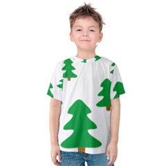 Christmas Tree Holidays Kids  Cotton Tee