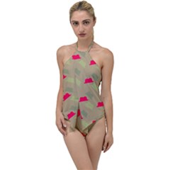Cowboy Hat Western Go With The Flow One Piece Swimsuit