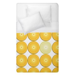 Citrus Fruit Orange Lemon Lime Duvet Cover (single Size)