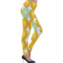 Citrus Fruit Orange Lemon Lime Lightweight Velour Leggings View4