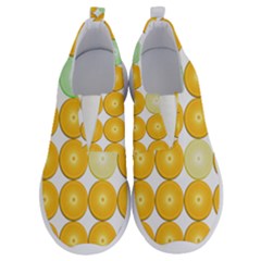 Citrus Fruit Orange Lemon Lime No Lace Lightweight Shoes by Alisyart