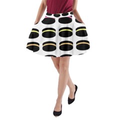 Cookies Moon Pies A-line Pocket Skirt