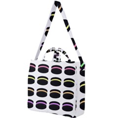 Cookies Moon Pies Square Shoulder Tote Bag by Alisyart