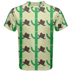 Cowboy Hat Cactus Men s Cotton Tee