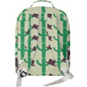 Cowboy Hat Cactus Double Compartment Backpack View3