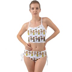 Cowboy Lasso Cactus Western Mini Tank Bikini Set