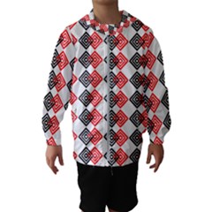 Backdrop Plaid Hooded Windbreaker (kids)