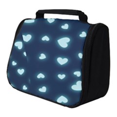 Hearts Background Wallpaper Digital Full Print Travel Pouch (small) by Alisyart