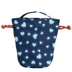 Hearts Background Wallpaper Digital Drawstring Bucket Bag