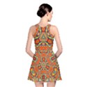 Kaleidoscope Background Mandala Reversible Skater Dress View2