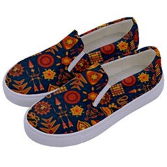 Magician s Toolbox  Kids  Canvas Slip Ons by WensdaiAmbrose