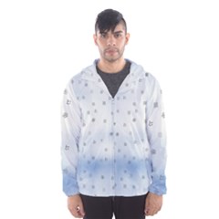 Simple Minimal Shapes Brushes Design Hooded Windbreaker (Men)