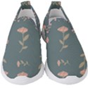 Florets in Grey Kids  Slip On Sneakers View1