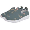 Florets in Grey Kids  Slip On Sneakers View2