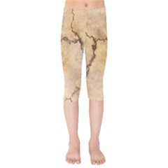 Stone Surface Stone Mass Kids  Capri Leggings 