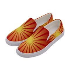 Sunburst Sun Women s Canvas Slip Ons