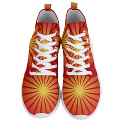 Sunburst Sun Men s Lightweight High Top Sneakers by Alisyart