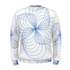 Spirograph Pattern Drawing Men s Sweatshirt