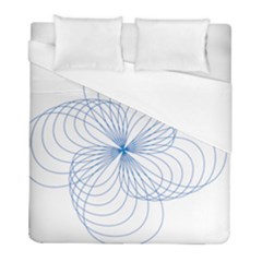 Spirograph Pattern Drawing Duvet Cover (full/ Double Size)