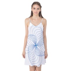 Spirograph Pattern Drawing Camis Nightgown