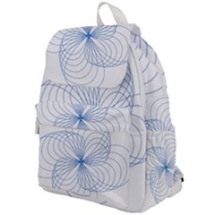 Spirograph Pattern Drawing Top Flap Backpack