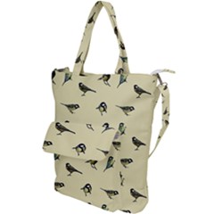 Bird Is The Word Shoulder Tote Bag by WensdaiAmbrose