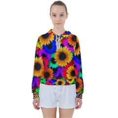 Sunflower Colorful Women s Tie Up Sweat