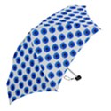 Sunflower Digital Paper Blue Mini Folding Umbrellas View2