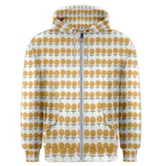 Sunflower Wrap Men s Zipper Hoodie by Mariart