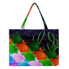 Pattern Fishes Escher Medium Tote Bag