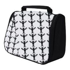 Strongman Background Gym Full Print Travel Pouch (small) by Alisyart