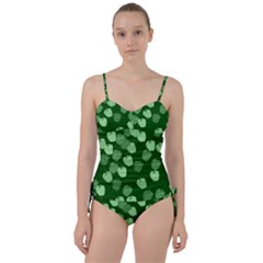 Seamless Paprica Sweetheart Tankini Set