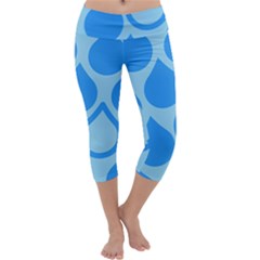 Droplet Capri Yoga Leggings by WensdaiAmbrose