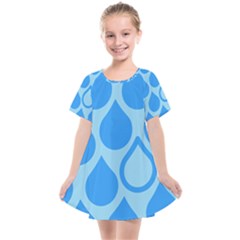 Droplet Kids  Smock Dress by WensdaiAmbrose