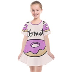 Donuts Sweet Food Kids  Smock Dress by Mariart